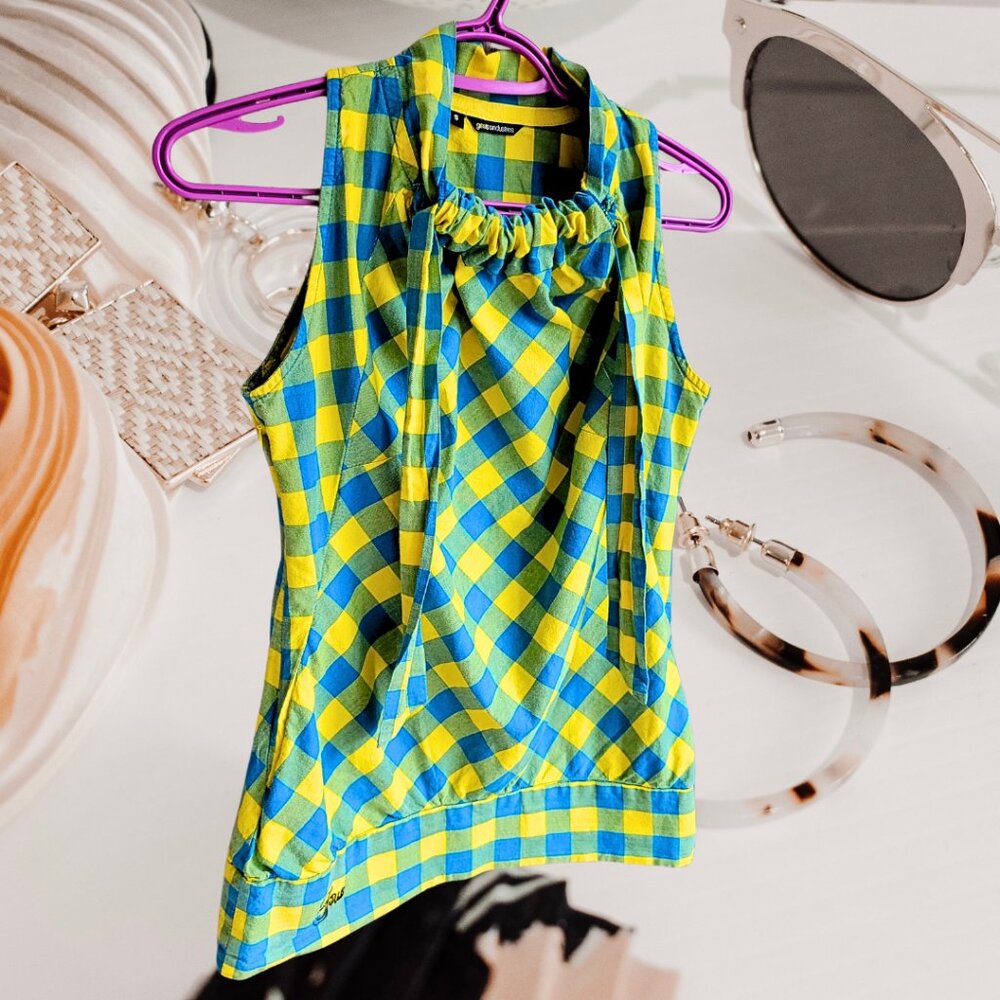 Gsus Sindustries Checkered top